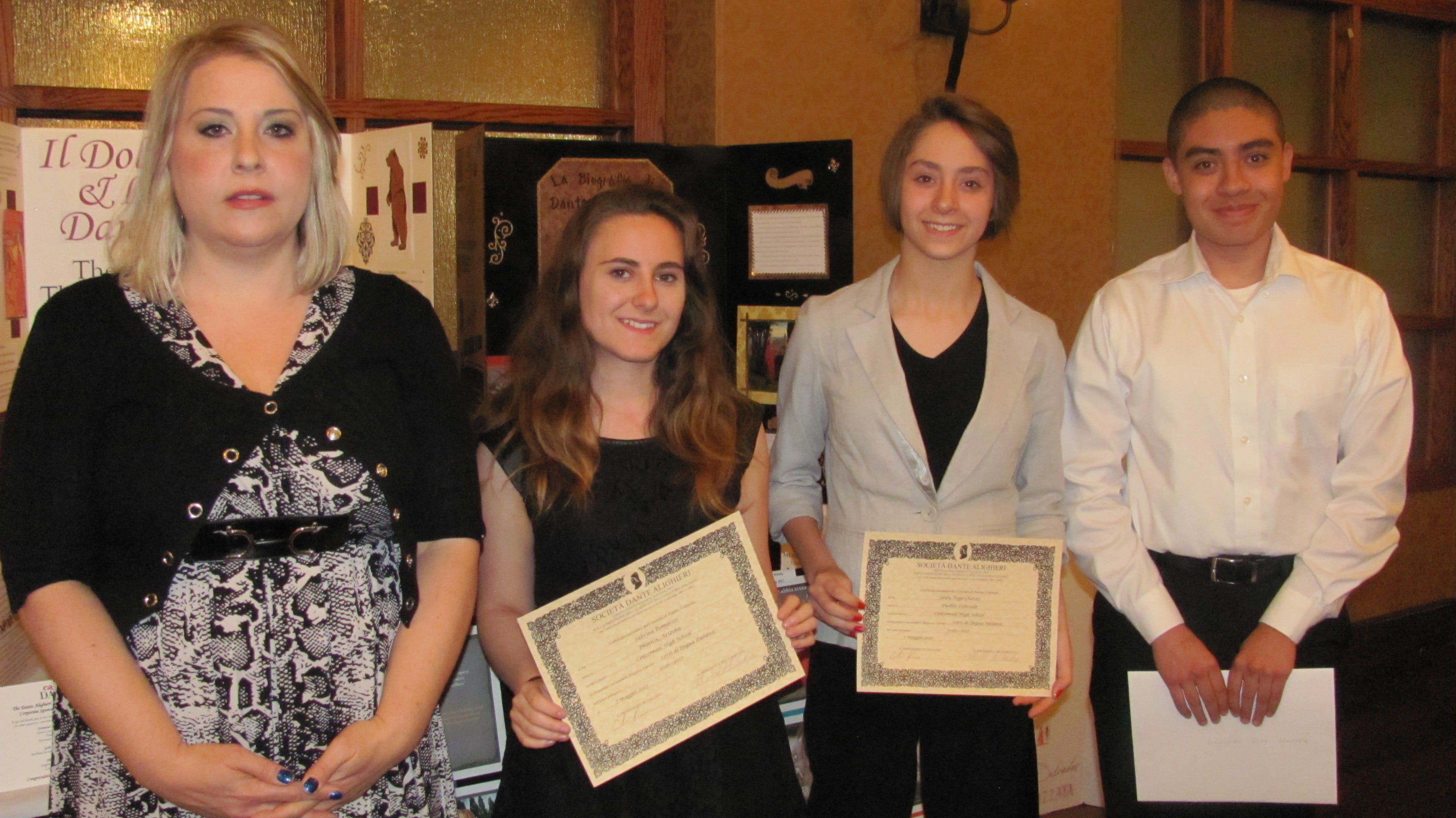 SCHOLARSHIPS Dante Alighieri Society of Pueblo