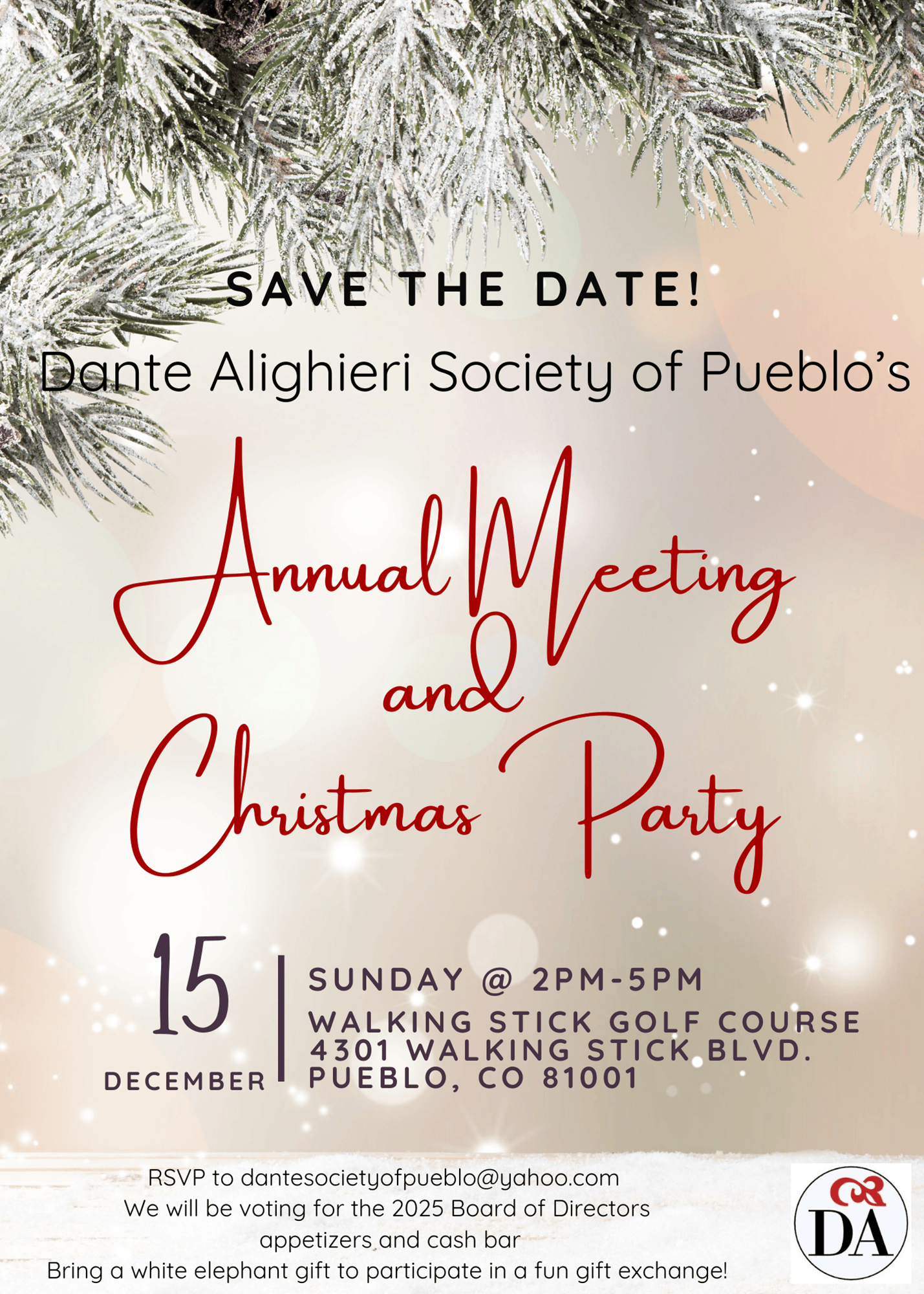 2024 Annual Meeting Christmas Party